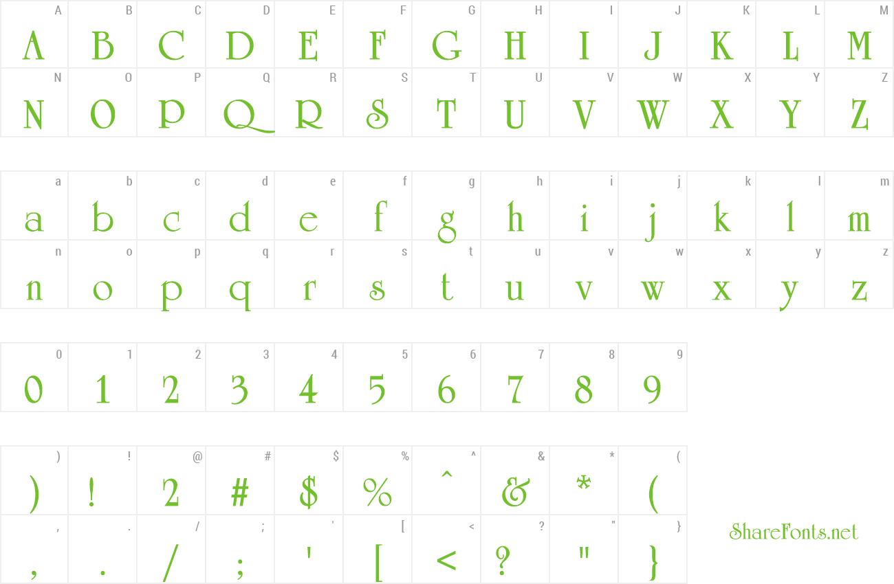 Font HP-Univer Heavy preview